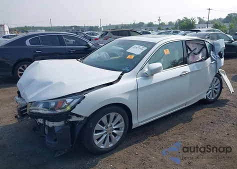2015 Honda Accord Ex-L V-6 from USA, damaged, VIN 1HGCR3F8XFA037952